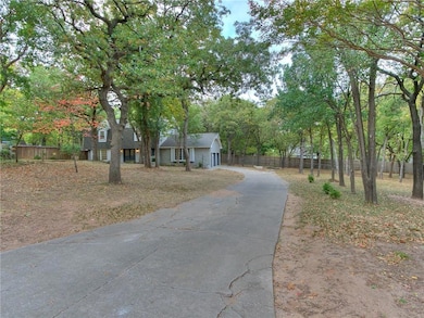 View of concrete driveway