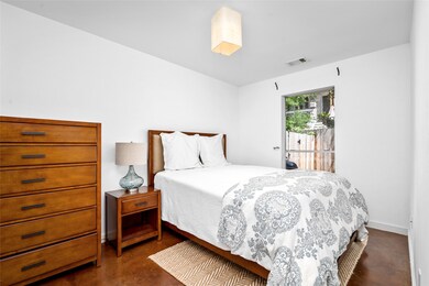 Bedroom on the first floor.
