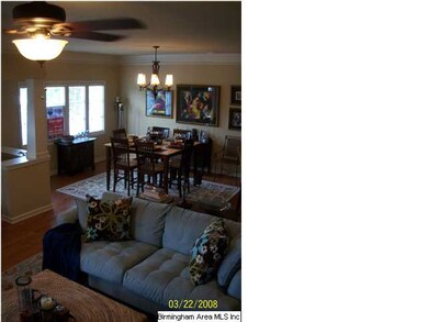 FAMILY ROOM...A VIEW FROM THE FAMILY ROOM TO THE D