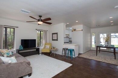 Open floor plan