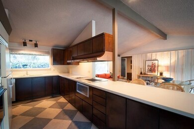 Kitchen towards dining & family room