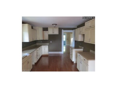 Kitchen before paint.