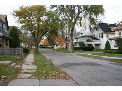 View. Street view looking north toward Ellicott.