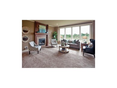 Great Room with oversized gas direct vent sealed u