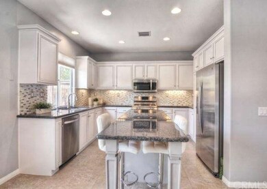 Kitchen was completely remodeled with an extended 