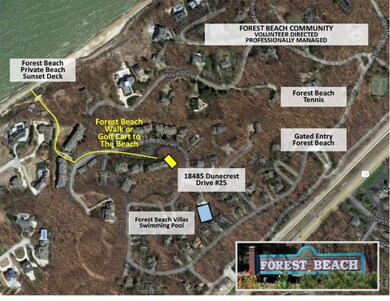 Forest Beach Beach Map 18485 Dunecrest D