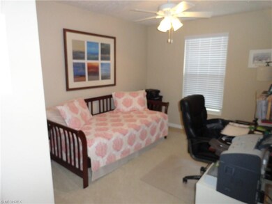 Bedroom #3 currently used as an office.