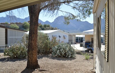 Mountain Views from the Covered Patio
