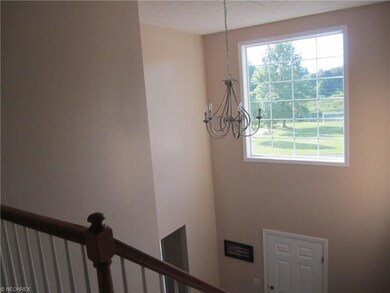 Two story foyer.