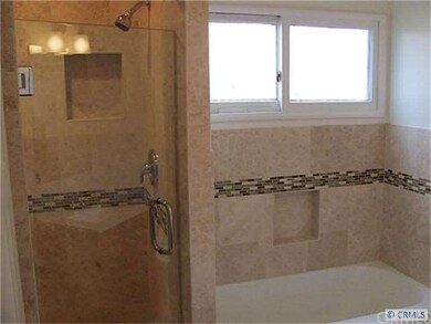 Remodeled designer tile in tub &shower(hall bath)