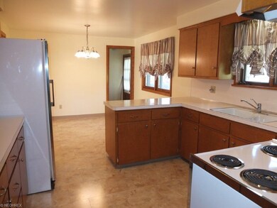 Kitchen is open to the dinette.