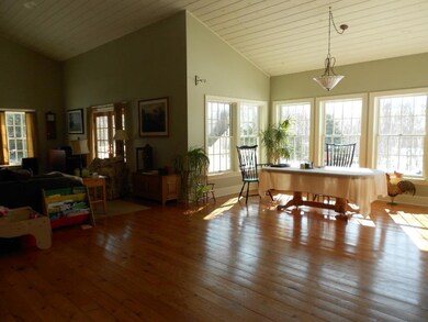 Open dining area