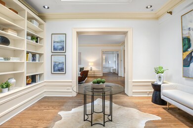 Located on the building's top floor, strategically