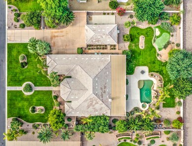 Custom home in Circle G in Chandler