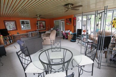 This room would be good for entertaining, work are
