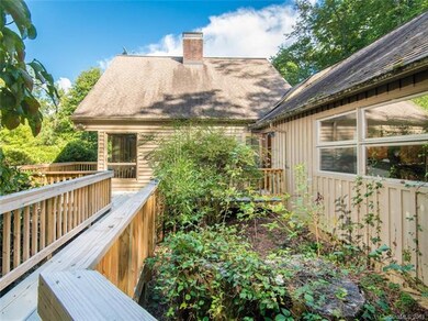 large deck connects to screened porch
