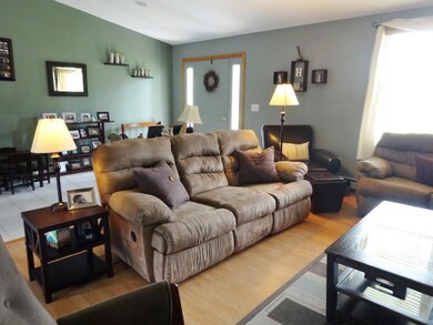 Vaulted ceilings and fresh and...