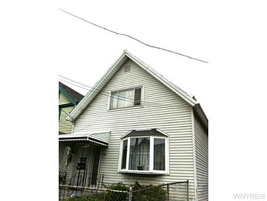 Exterior Front Bay window at the living room adds 