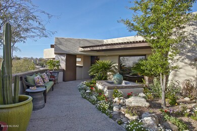 Welcoming Front Courtyard