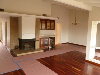 When flooring first put in (protective padding to 