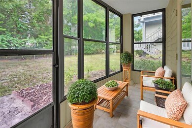 Windowed/enclosed Back Porch