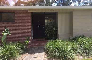 Front entrance with pavers