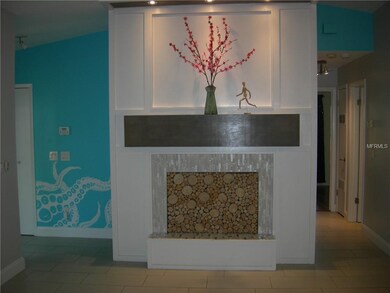 AWESOME wood burning fireplace