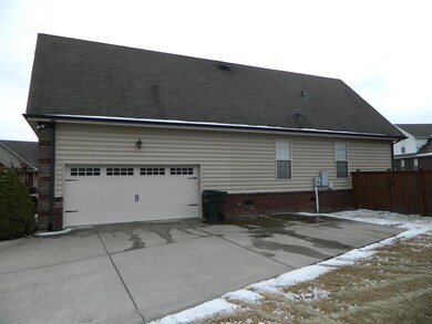 2 car side entry garage- Nice concrete driveway