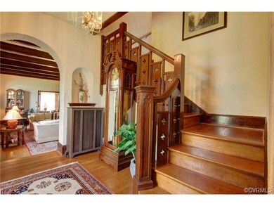 Inviting entrance