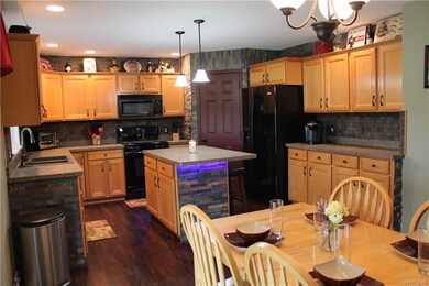 Beautiful backsplash and newer flooring throughout