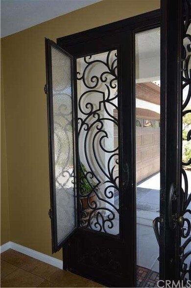 Steel Doors with opening glass inserts. Beautiful!