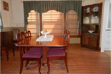 Dining Room. formal dining room with built in hutc