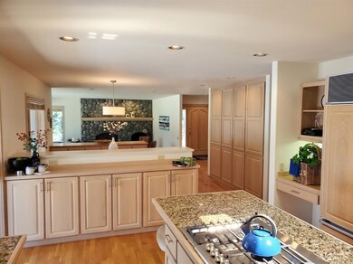 View from Kitchen to Dining Area