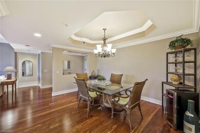 Dining space featuring ornamental molding, baseboa