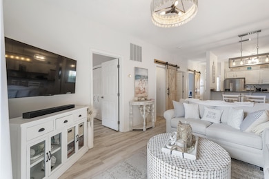Living Room Lookking into Kitchen