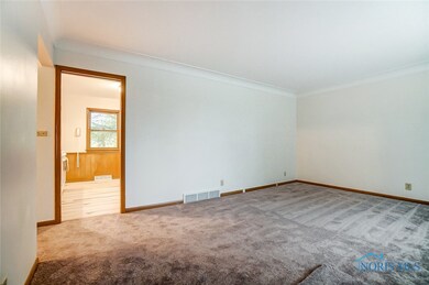 Living Room w/View from Front Door