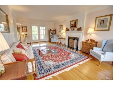 Living or Dining Room. Light filled room with doub