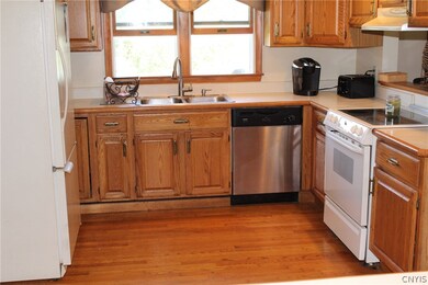 Kitchen that has room for table to eat in. Lots of