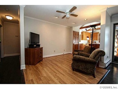 Dining Room. Dining room off kitchen used as a den