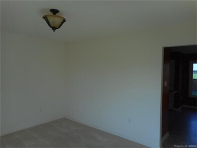This could be a formal dining room or a study