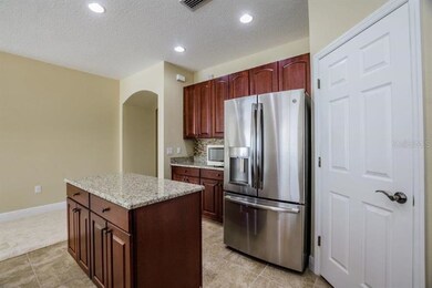 View in kitchen and door to walk-in pantry