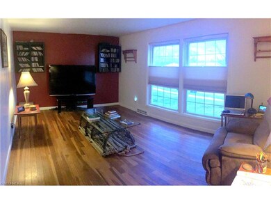 Living Room with newer Vinyl Windows and beautiful
