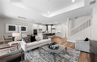 Photo is from a furnished model. Options for this 