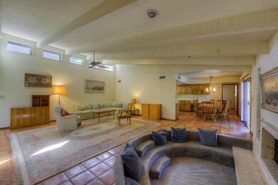 Family Room Opens to Kitchen Area