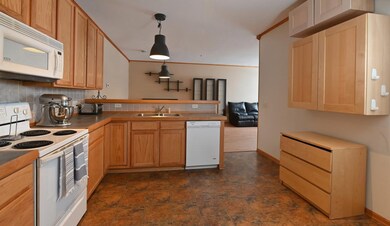 Very roomy kitchen!