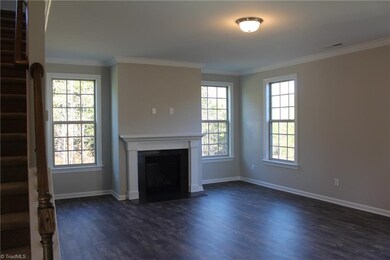 Family Room with Gas Fireplace and Lots of Windows
