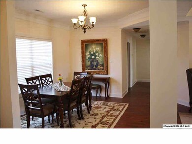 Dining Room open to Family Room and close to Kitchen