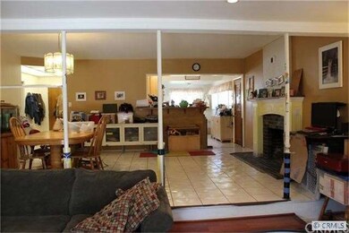 Standing in Family Room at back of house