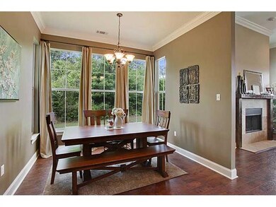 Breakfast Room. BREAKFAST AREA OVERLOOKS GREEN SPA