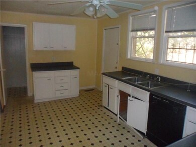 Unit 267 Kitchen with linoleum flooring, ceiling f